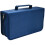 (128, Blue) CD DVD Case Wallet Organiser + Carry Handle 6