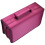 (128, Rose) CD DVD Case Wallet Organiser + Carry Handle 5
