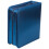 (256, Blue) CD DVD Case Wallet Organiser + Carry Handle 3