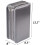 (128, Silver) CD DVD Case Wallet Organiser + Carry Handle 4