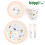 Boppi boppi Bamboo Dinnerware 5 Piece Set - Dogs 9