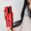 (Red) Latest Cordless Automatic Hair Curler Curling Wand 7