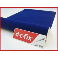Blue Velour Self Adhesive Vinyl Contact Paper Film 100cm x 45cm 205-1715