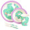 Boppi boppi Bamboo Dinnerware 5 Piece Set - Unicorns 2