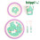 Boppi boppi Bamboo Dinnerware 5 Piece Set - Unicorns 9