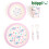 Boppi boppi Bamboo Dinnerware 5 Piece Set - Butterflies 6