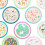 Boppi boppi Bamboo Dinnerware 5 Piece Set - Forest Animals 5