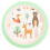 Boppi boppi Bamboo Dinnerware 5 Piece Set - Forest Animals 1