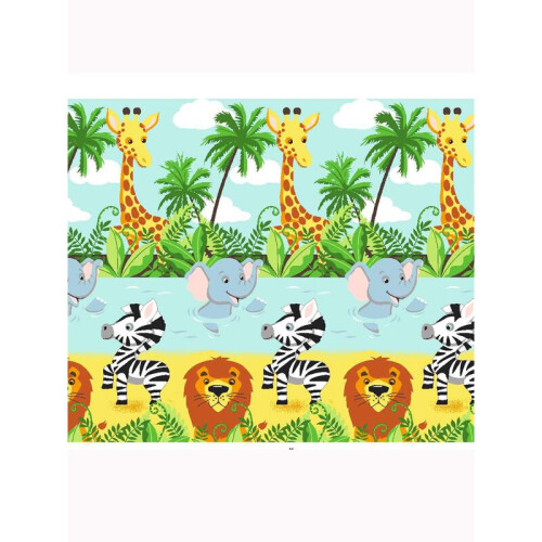 (66 X 54) Jungle-Tastic Lined Curtains 2