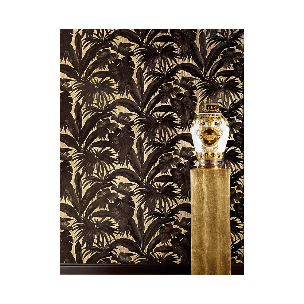 Versace Giungla Palm Leaves Wallpaper 10M X 70Cm