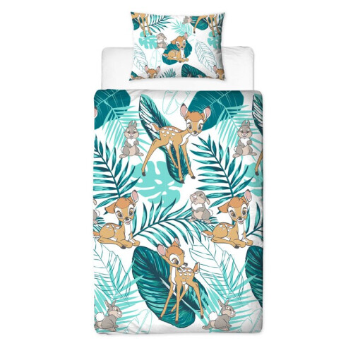 Bambi Palm Leaf Single Duvet Cover Set 2