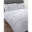 Clarissa Duvet Cover and Pillowcase Bed Set - Single, White 1
