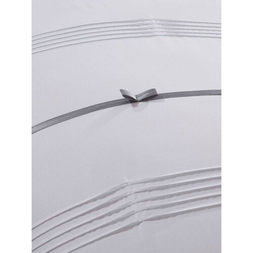 Clarissa Duvet Cover and Pillowcase Bed Set - Single, White 2