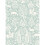 Crown (Duck Egg Blue) Crown Archives Woodland Wallpaper 1