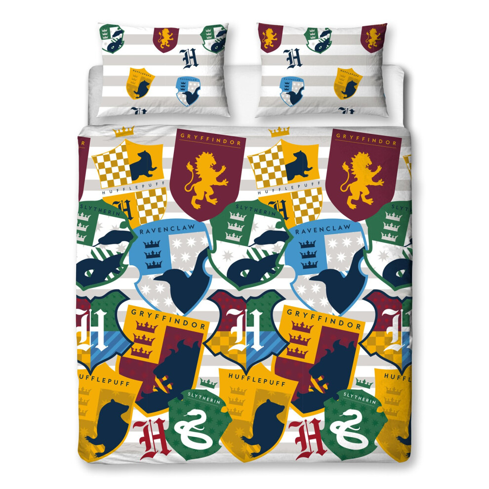 Harry Potter Stickers Double Duvet Cover Set