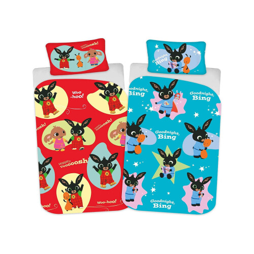Bing Bing Bunny Woosh Single Duvet Cover Set