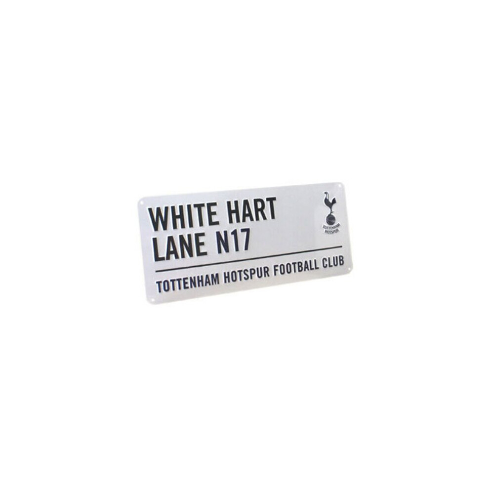 Totternham Fc Tottenham Hotspur Fc Hart Lane Street Sign White