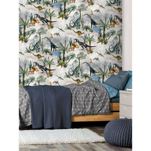 Dino Kingdom Wallpaper Multi Belgravia 7700 1