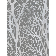 Tree Branches Wallpaper Dark Grey and Silver AS Creation 30094-3