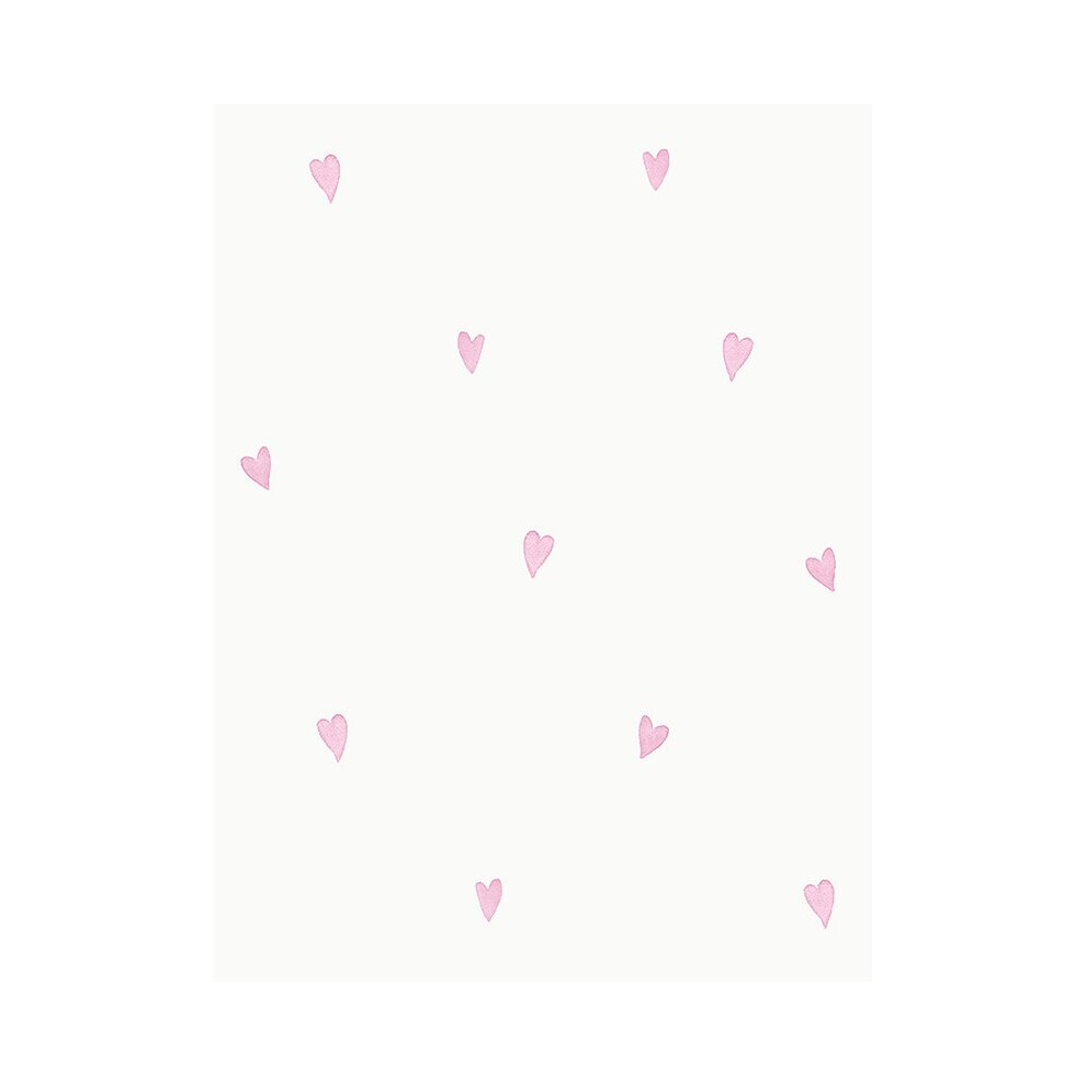 Love Hearts Wallpaper Pink Holden 12581