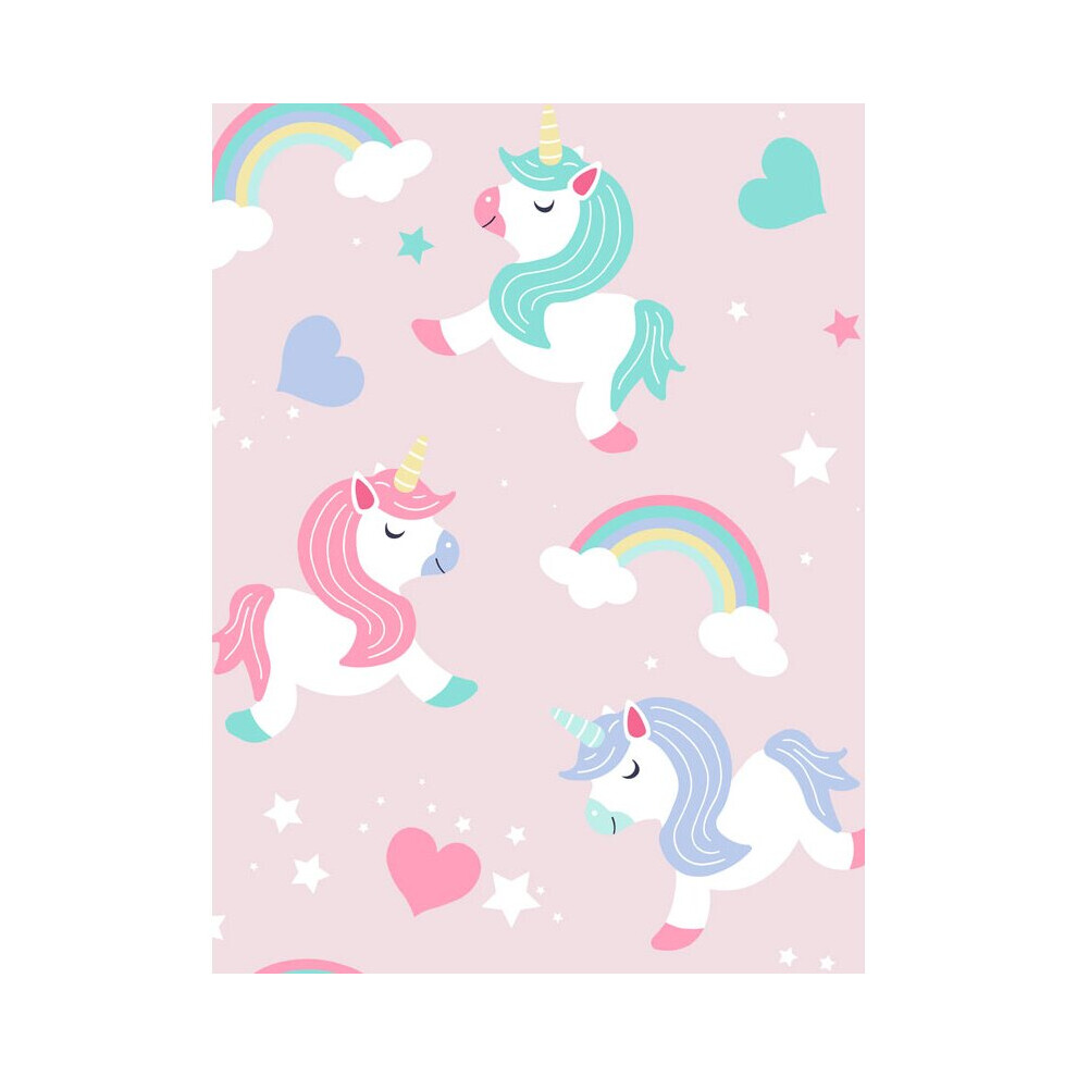 I Believe in Unicorns Wallpaper Pink World of Wallpaper A365 CAO 1