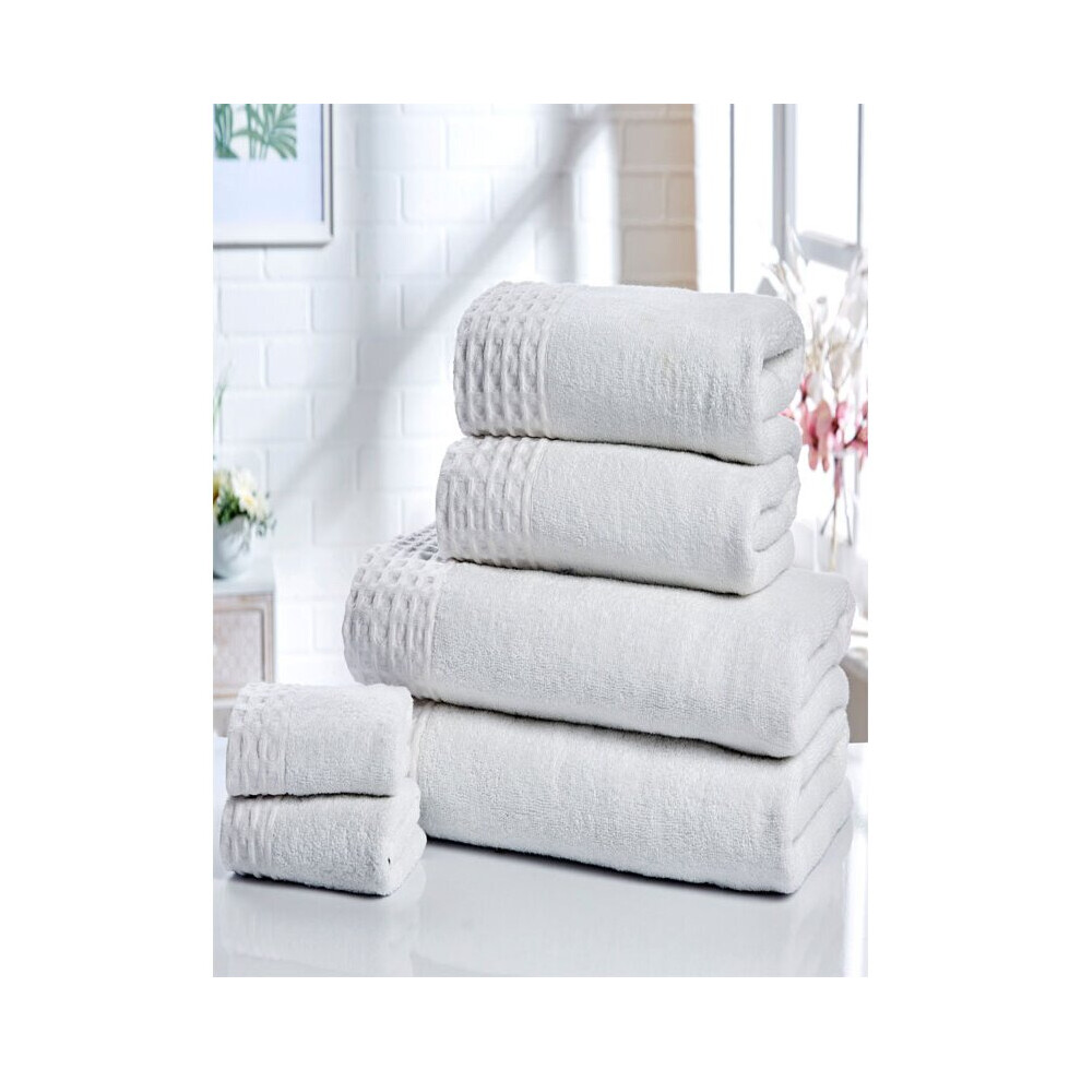 Retreat 6 Piece Towel Bale White