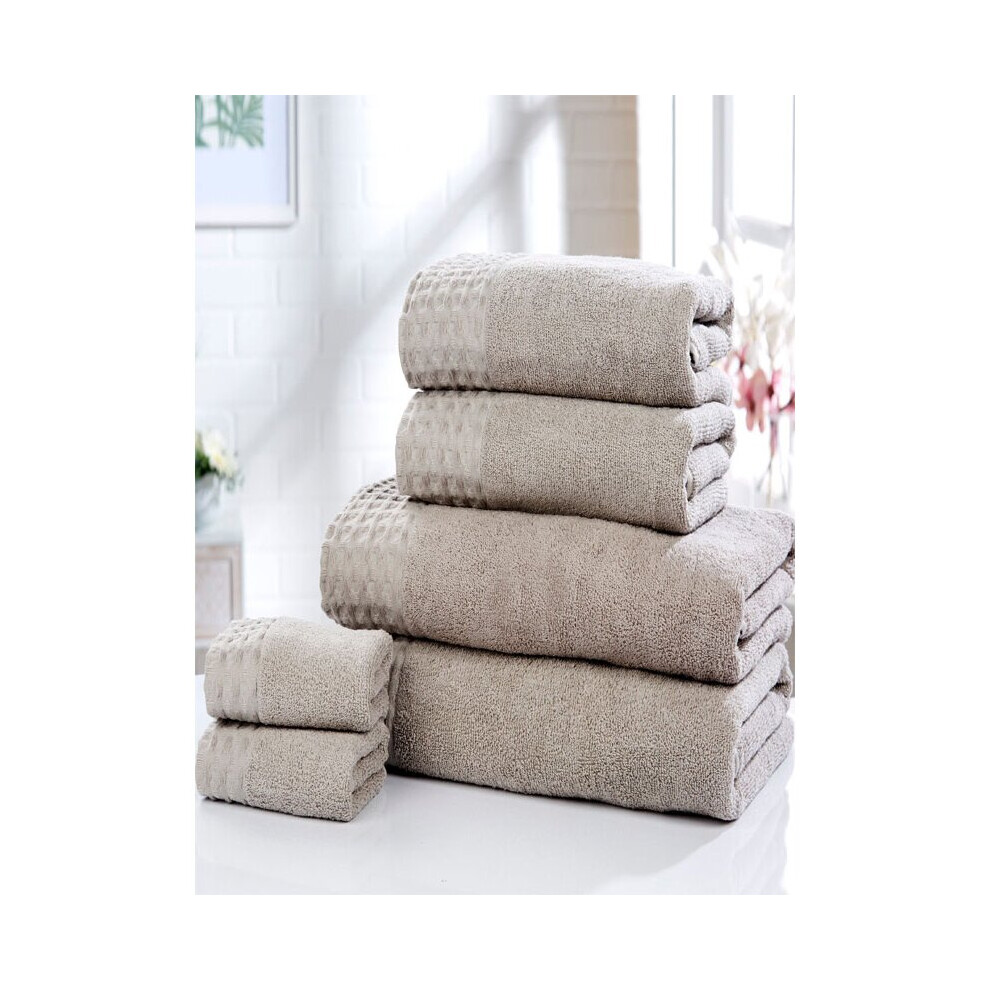 Retreat 6 Piece Towel Bale Latte