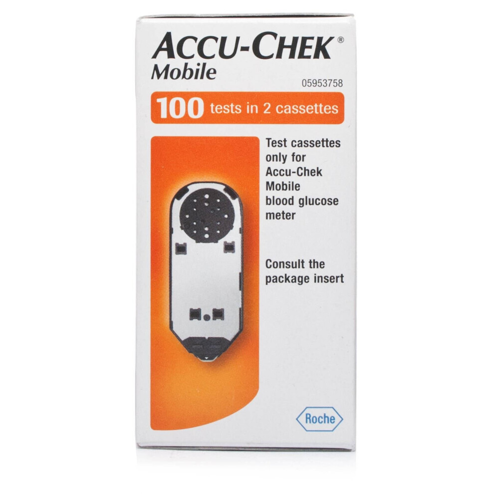 La Roche-Posay Accu-Chek Mobile Test Strip Cassettes (X100)