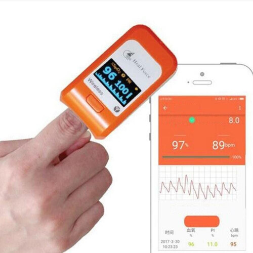 Heal Force PC-60NW Bluetooth Wireless Fingertip Pulse Oximeter 2