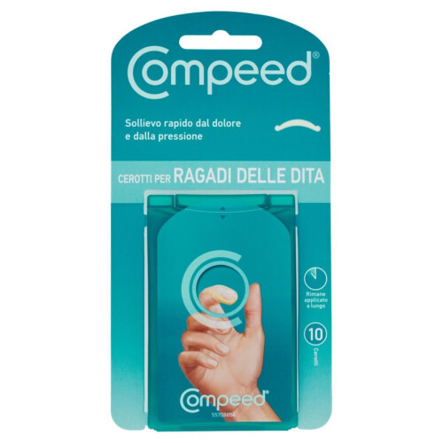 Compeed Compeed Hydrocolloid Healing Finger Crack Plasters (x10)