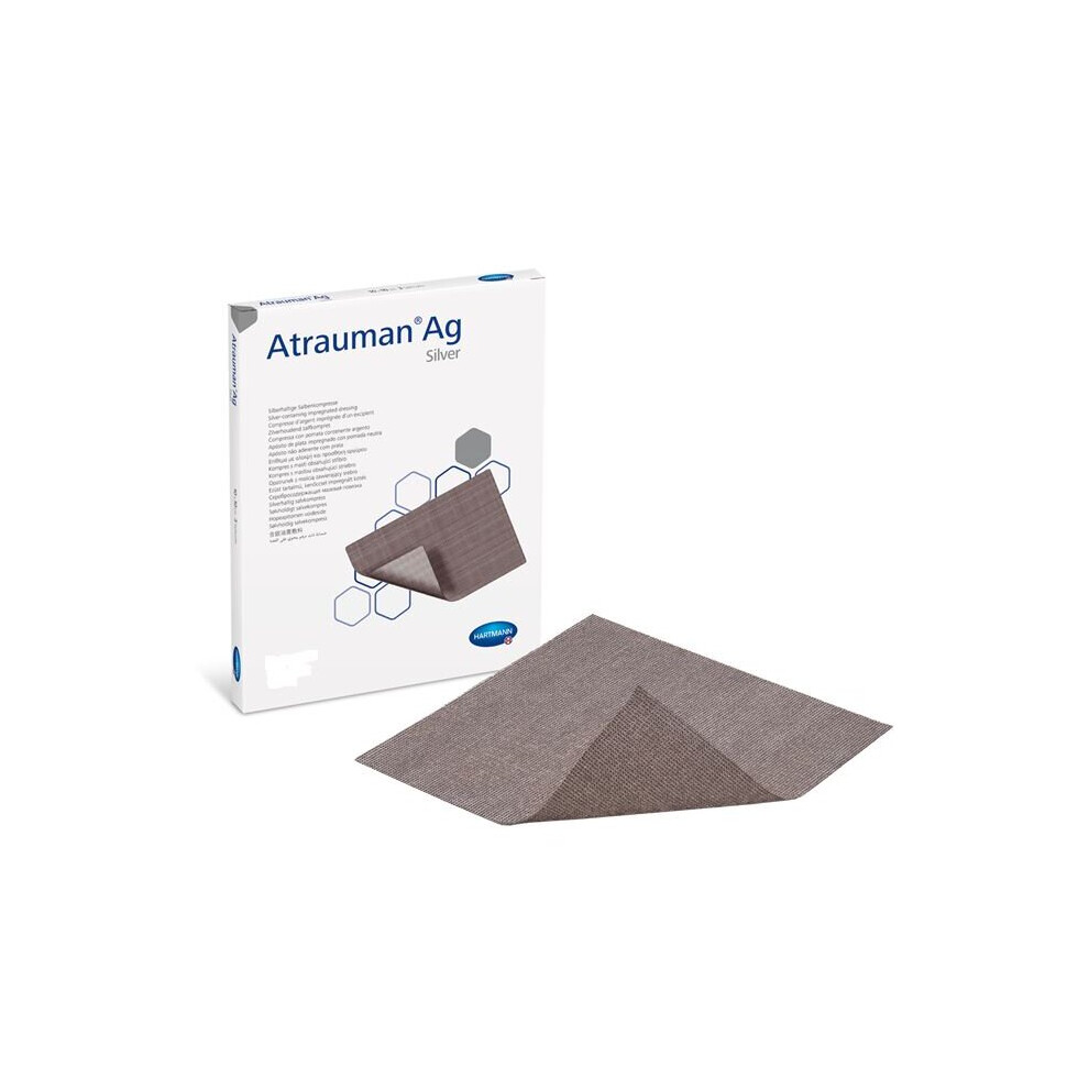 Silver Atrauman Ag Impregnated Tulle Dressings 10Cm X 20Cm (X10)
