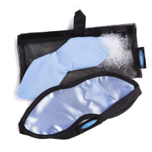 The Eye Doctor Premium Hot & Cold Antibacterial Eye Compress Treatment Pack - Includes 6 Eyelid Wipes, Sterileyes Shield & BodyBeads