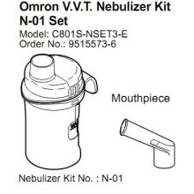 Omron VVT Nebuliser Kit Set N-01 9515573-6 for C-801 C-28P