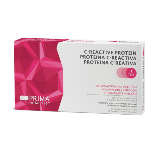 Prima Home C-Reactive Protein CRP Test for Inflammation and Infection