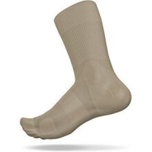 Quattroxy PODINO Tykke Anti-Stress Sokker (tidligere Reflexa) til Diabetikere, Beige, Størrelse M (39-42).