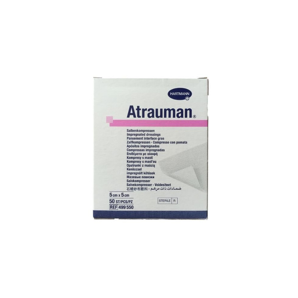 Atrauman Impregnated Tulle Dressings 5cm x 5cm (x50)