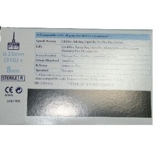 BD Micro-Fine Plus Insulin Pen Needles 5mm 31G (x100) 2