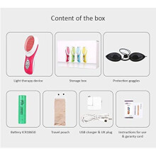 Tenscare Anti-Ageing Light Therapy Unit - Reduces Wrinkles and Signs of Ageing