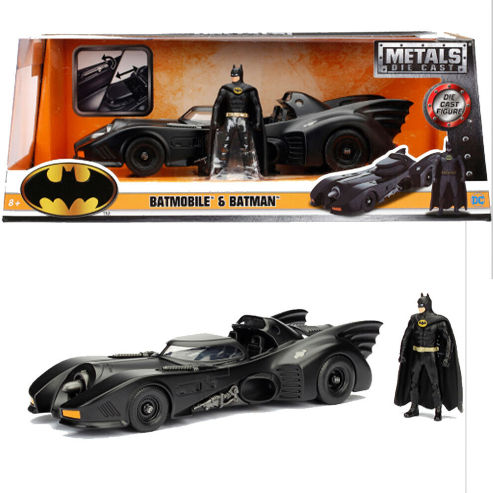 Jada Hollywood Rides 1989 Batman Batmobile 1:32 Diecast Model Car