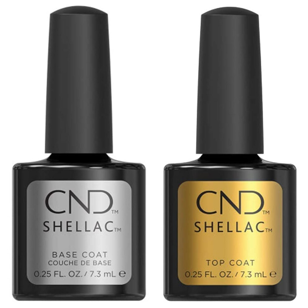 CND Shellac UV Base and Top Coat 7.3ml