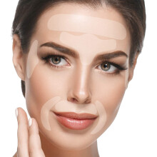 Blumbody Wrinkle Patches for Face- 165 Reusable Triangle Patches & Various Shapes