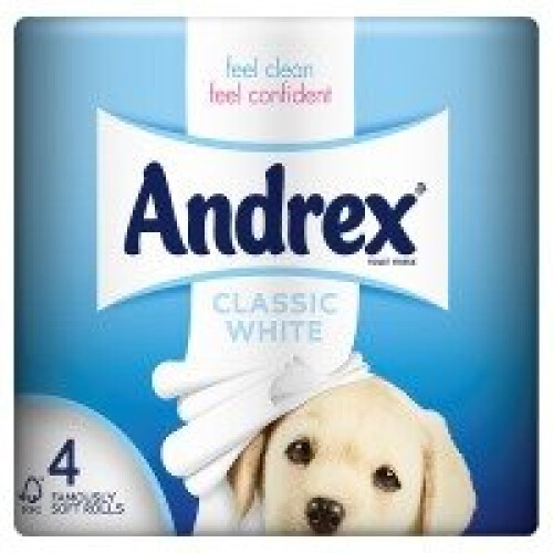 Andrex Andrex Classic White Toilet Tissue 4 Rolls (6 x 4pk)