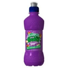 Simply Fruity Blackcurrant & Apple 330ml (12x330ml) - No Added Sugar, Natural Flavours | Product Code 5.00038E+12