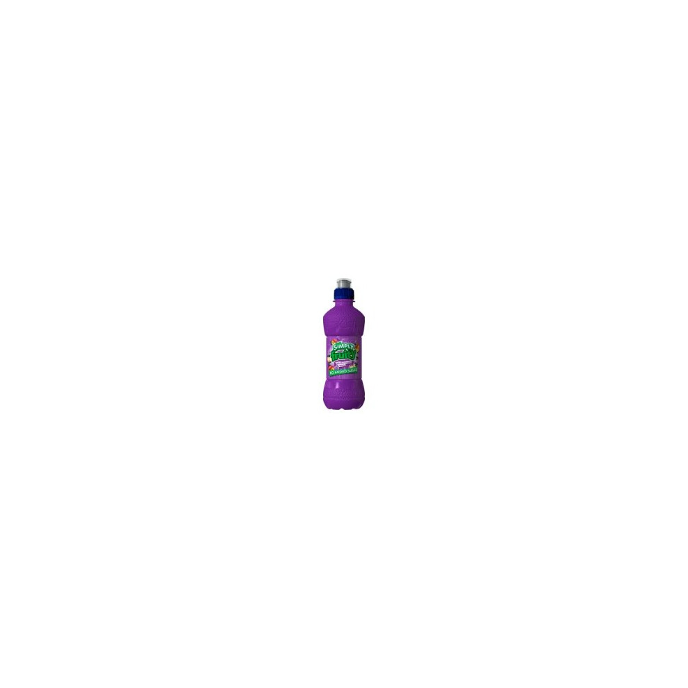 Simply Fruity Blackcurrant & Apple 330Ml (12X330ml) - No Added Sugar, Natural Flavours | Product Code 5.00038E+12