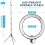 Neewer Neewer Ring Light Kit:18"/48cm Outer 55W 5500K Dimmable LED Ring Light 9