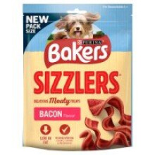 BAKERS Dog Treats Bacon Sizzlers 90g (6 x 90g)