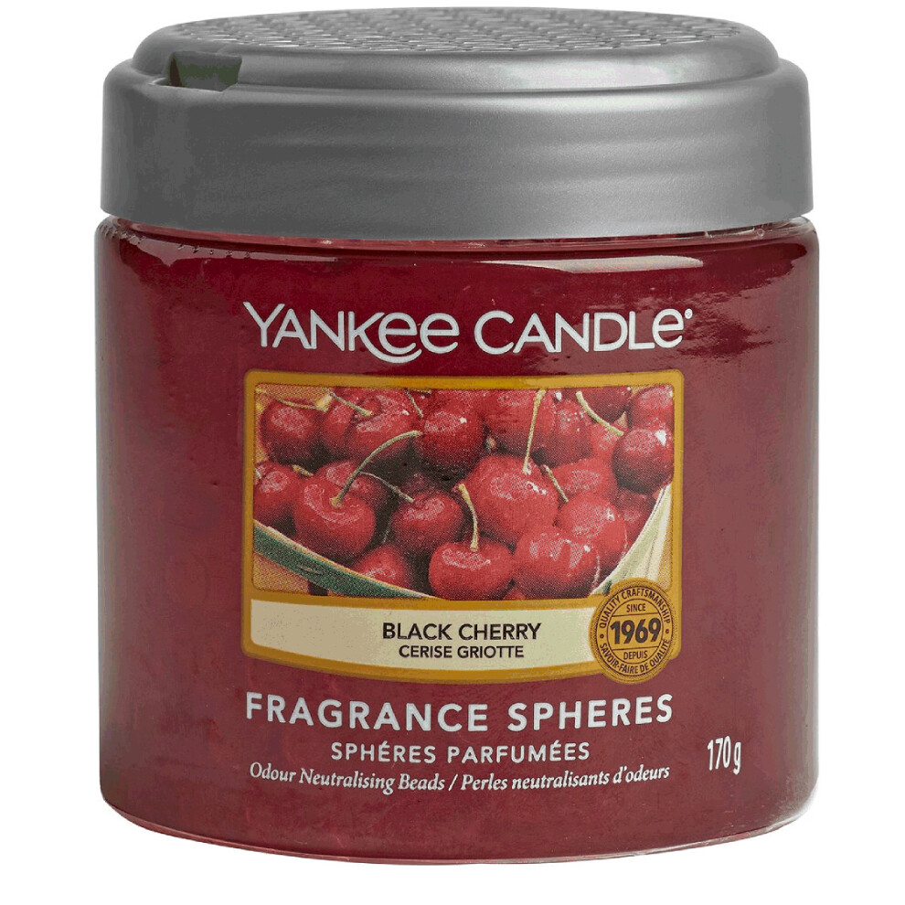 Yankee Candle Fragrance Spheres Air Freshener  Black Cherry