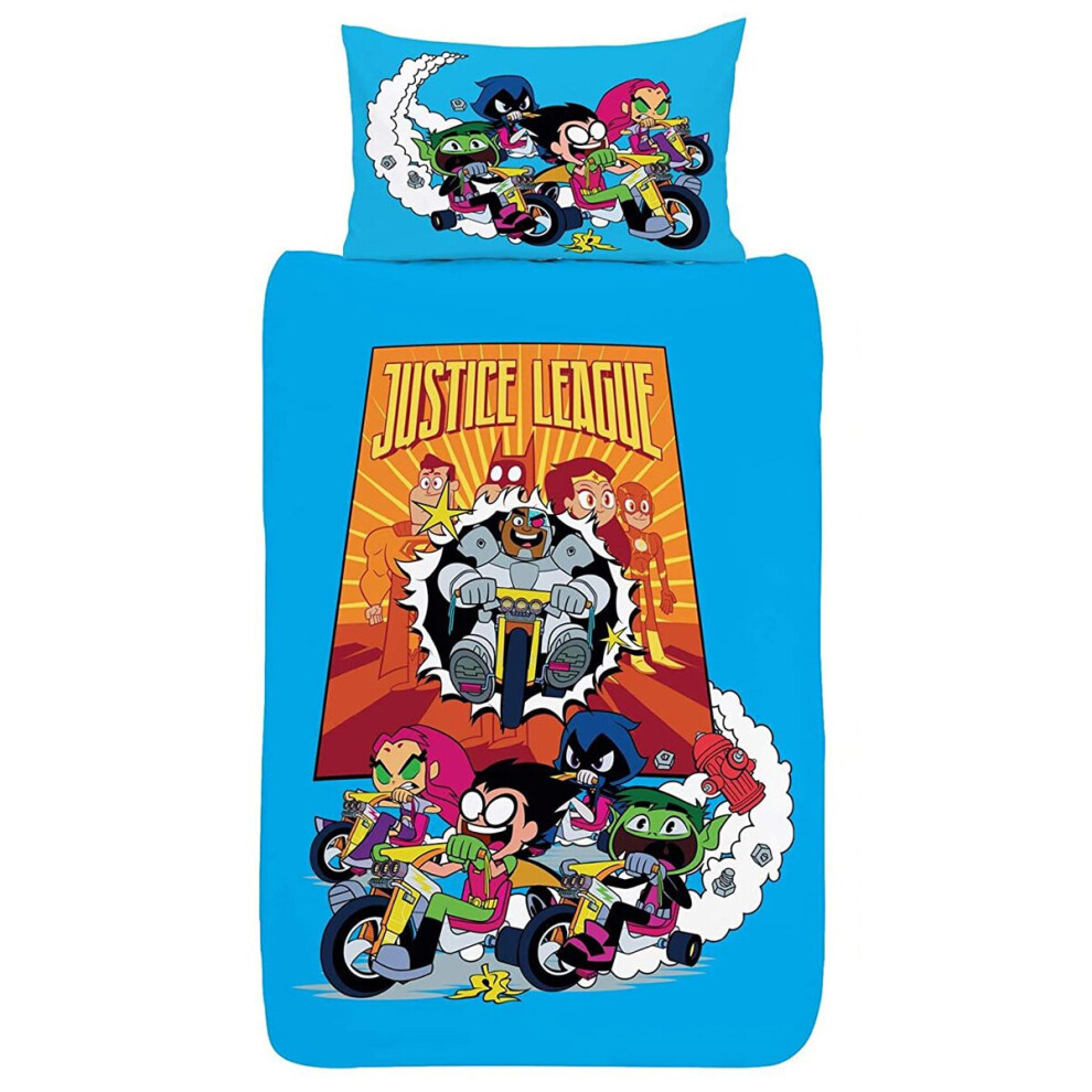 Teen Titans Go! Single Duvet Cover Set