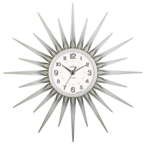 Acctim Acctim Stella Wall Clock Chrome
