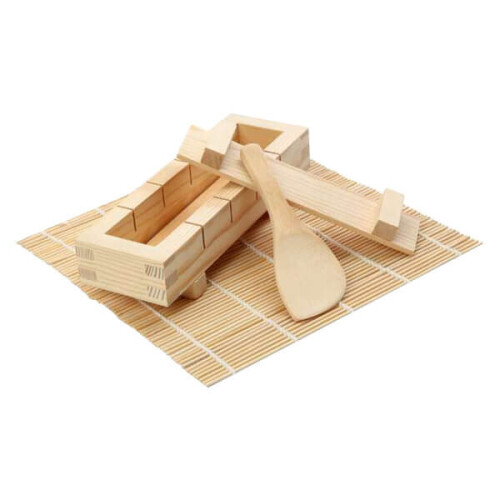 Dexam Sushi Kit with Mat/Paddle/Pressboard